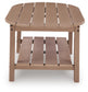 Cliffs Beach Oval Cocktail Table