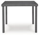 Point Bonita Square Dining Table w/UMB OPT