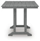 Ross Cove Square Counter TBL w/UMB OPT