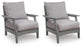 Lone View Bay Lounge Chair w/Cushion (2/CN)