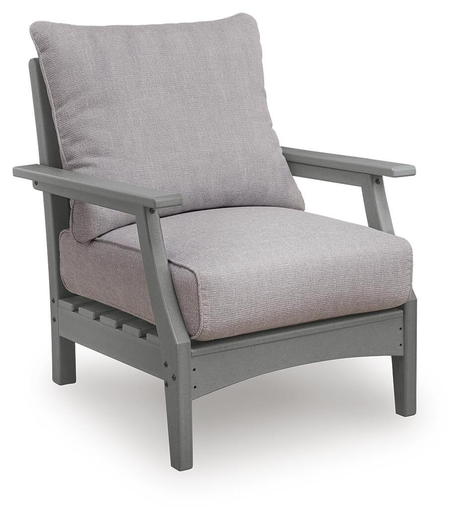 Lone View Bay Lounge Chair w/Cushion (2/CN)