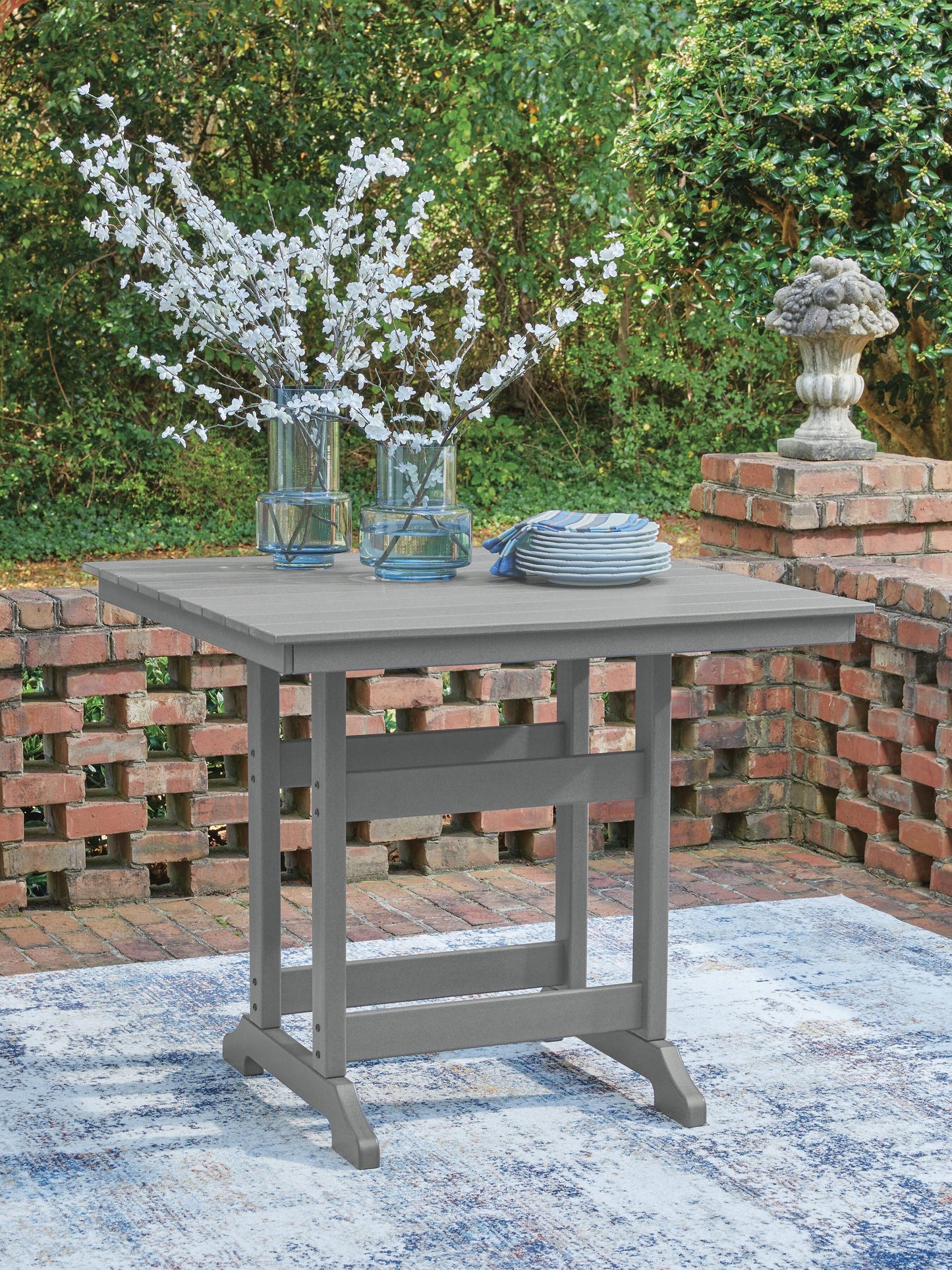 Ross Cove Square Counter TBL w/UMB OPT