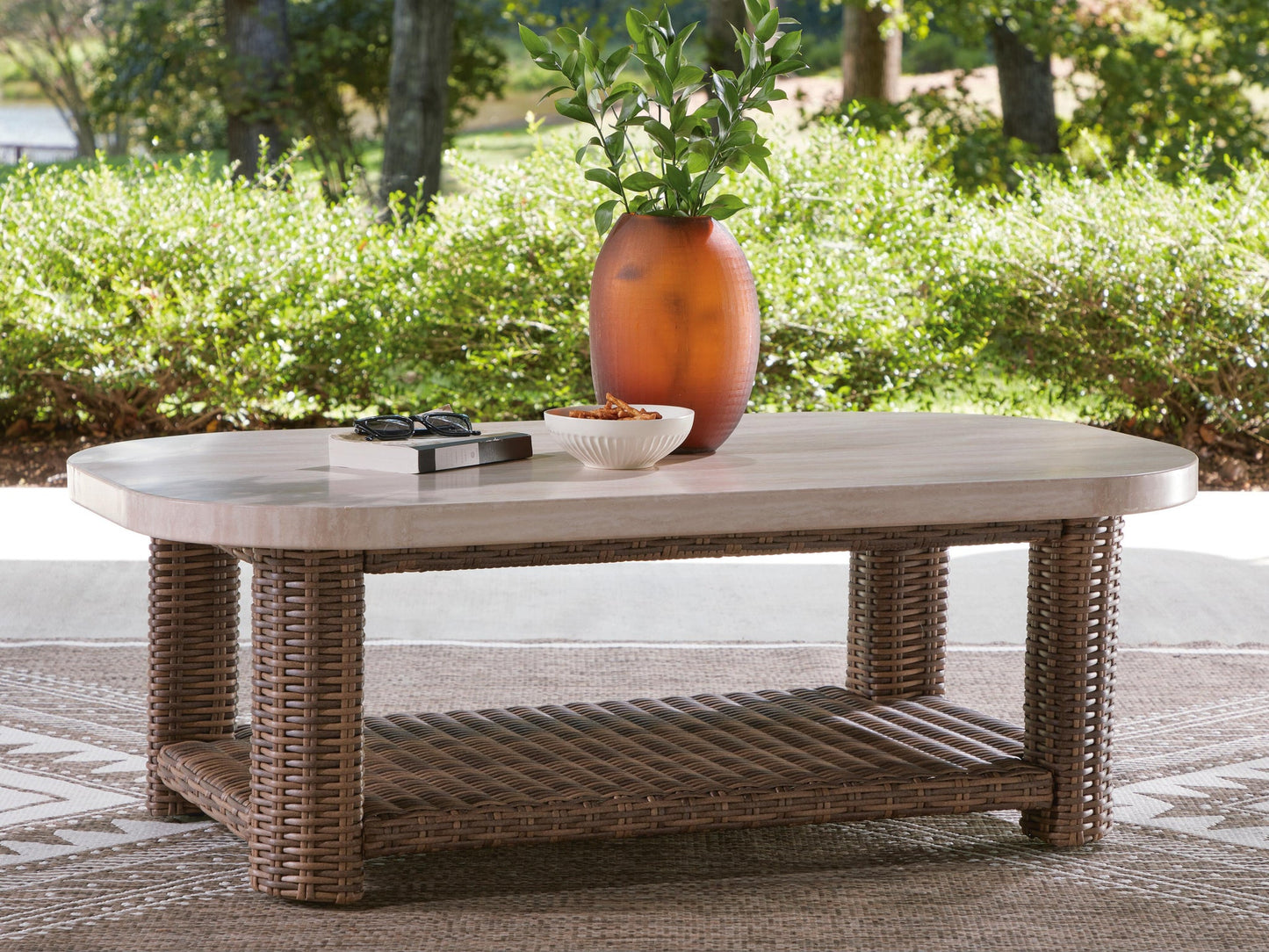 Angel Island Rectangular Cocktail Table