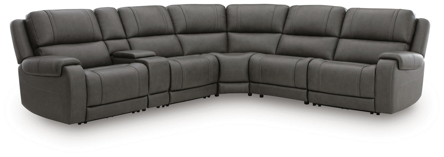 5Z-Harrenhurst 6-Piece Power Reclining Sectional