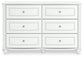 Maylilly Six Drawer Dresser