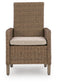Revare Beach Arm Chair With Cushion (2/CN)