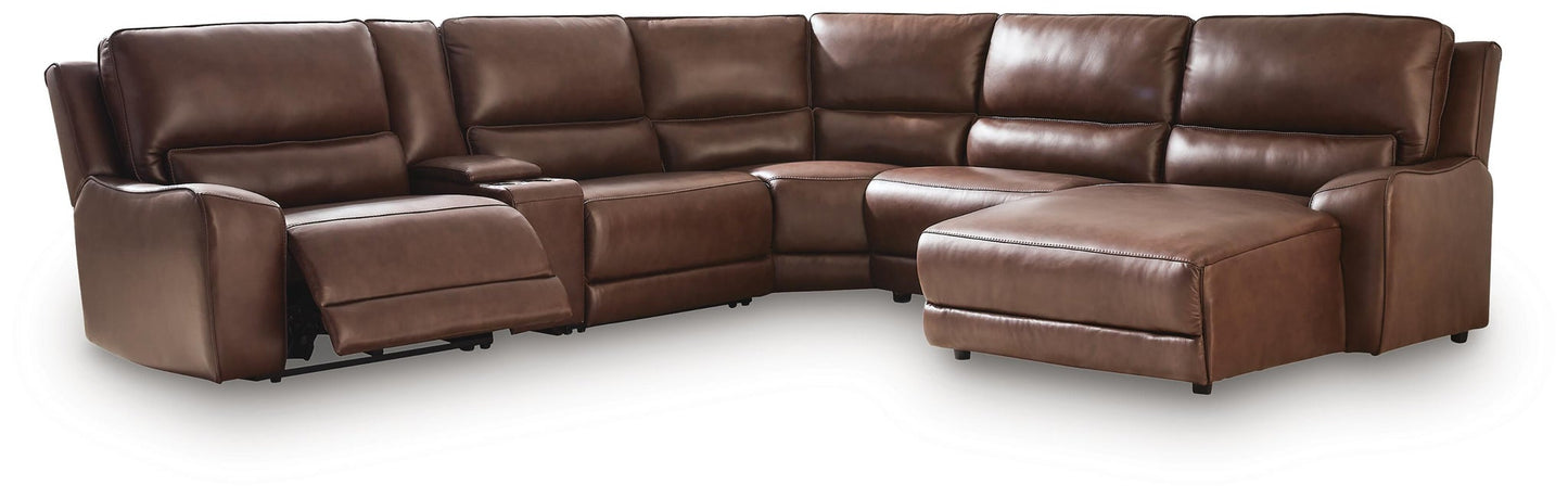 Silverbrooke 6-Piece Power Reclining Sectional with Chaise