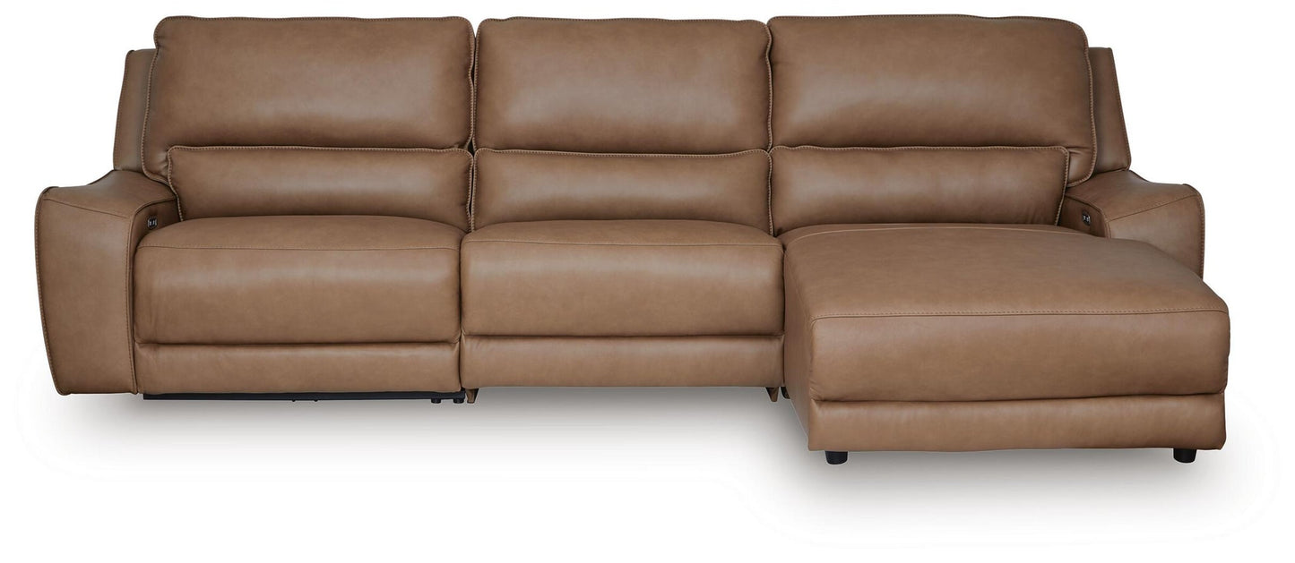 Silverbrooke 3-Piece Reclining Sofa Chaise