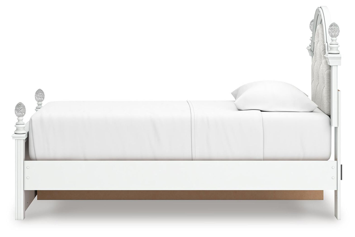 Maylilly Twin Upholstered Panel Storage Bed