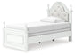 Maylilly Twin Upholstered Panel Bed