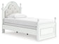 Maylilly Twin Upholstered Panel Bed