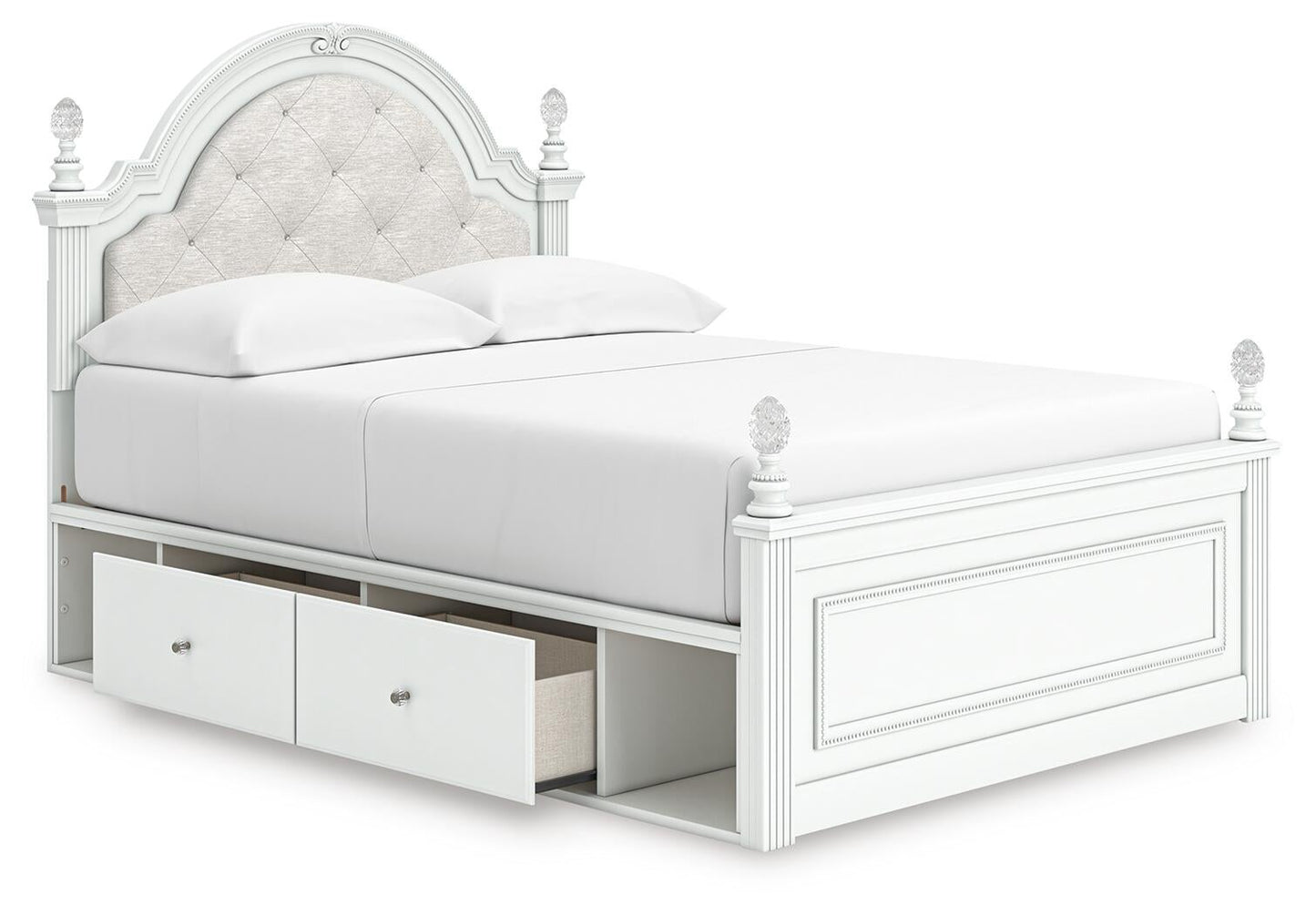 Maylilly Full Upholstered Panel Storage Bed