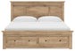 Fenderport King Panel Storage Bed