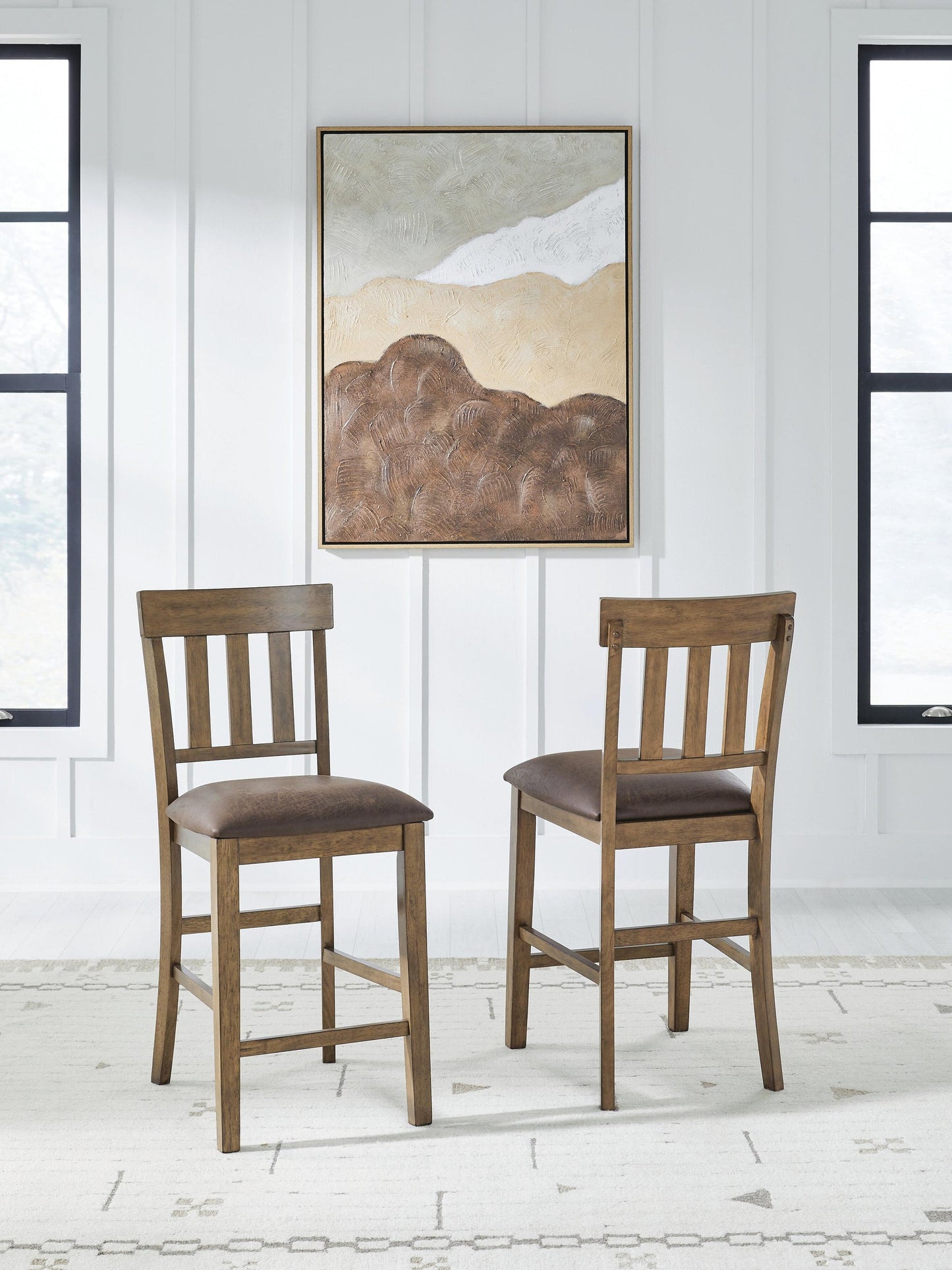 Broxtyn Upholstered Barstool (2/CN)