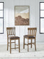 Broxtyn Upholstered Barstool (2/CN)