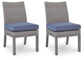 Dillon Beach Side Chair with Cushion (2/CN)