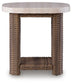 Angel Island Square End Table