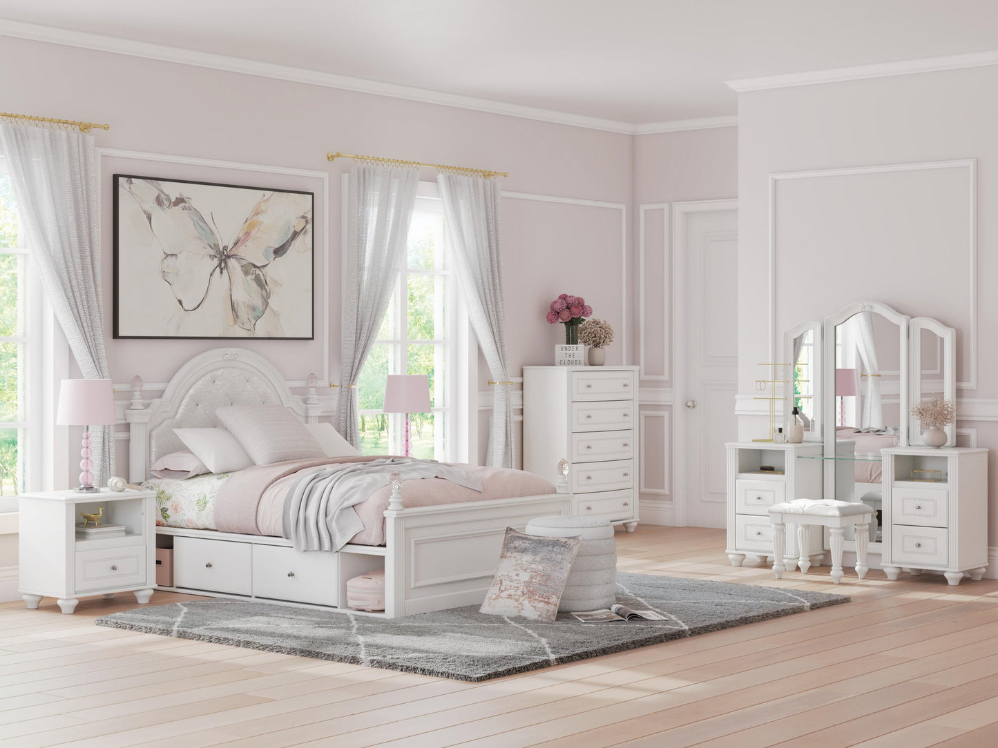 Maylilly Vanity with Mirror