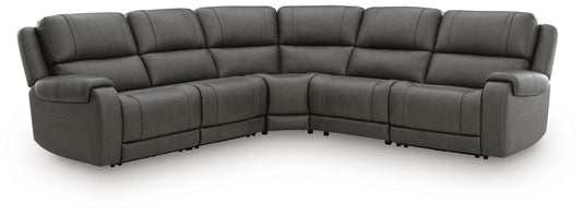5Z-Harrenhurst 5-Piece Power Reclining Sectional