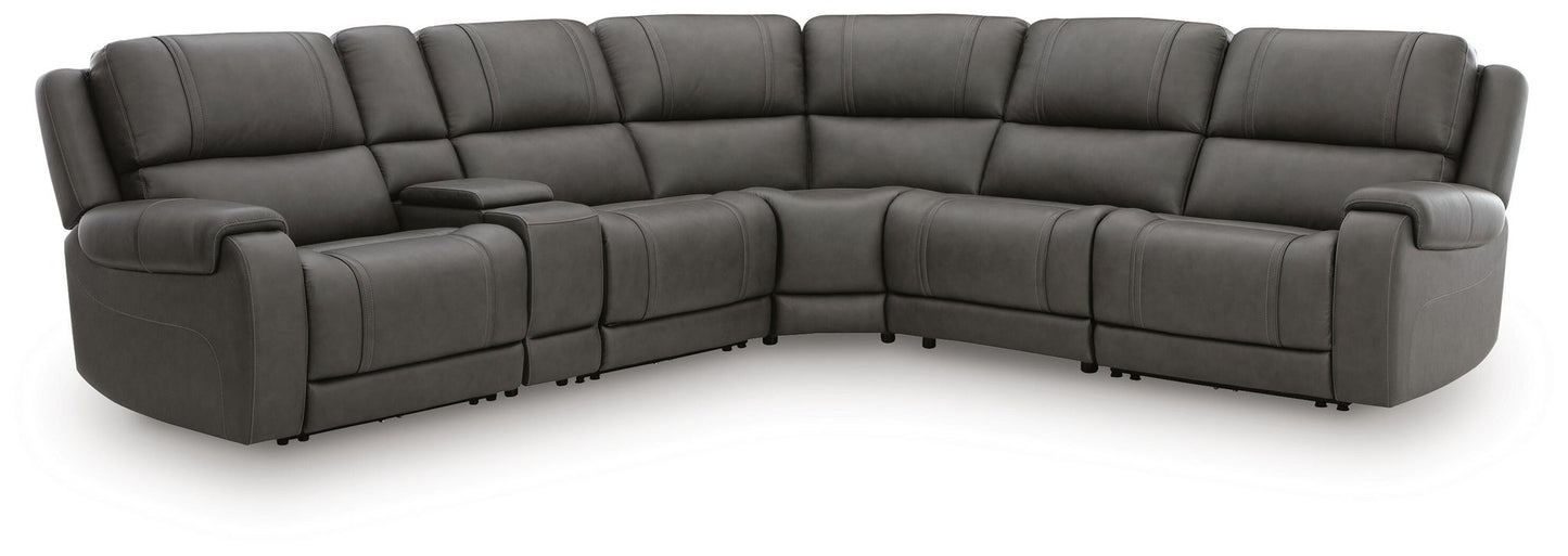 5Z-Harrenhurst 6-Piece Power Reclining Sectional