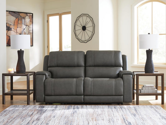 5Z-Harrenhurst 2-Piece Power Reclining Sectional Loveseat