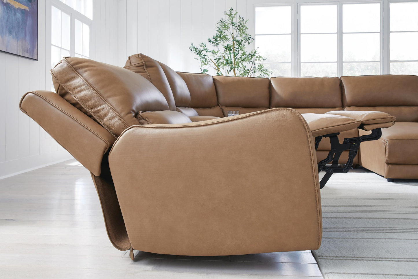 Silverbrooke 6-Piece Reclining Sectional with Chaise