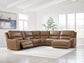 Silverbrooke 6-Piece Power Reclining Sectional with Chaise