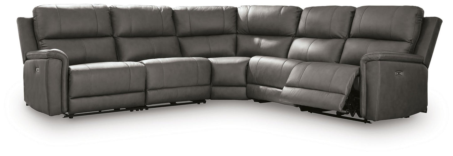 Beryton 5-Piece Power Reclining Sectional