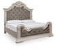 Andonhall California King Upholstered Panel Bed