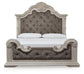 Andonhall California King Upholstered Panel Bed