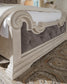 Andonhall California King Upholstered Panel Bed