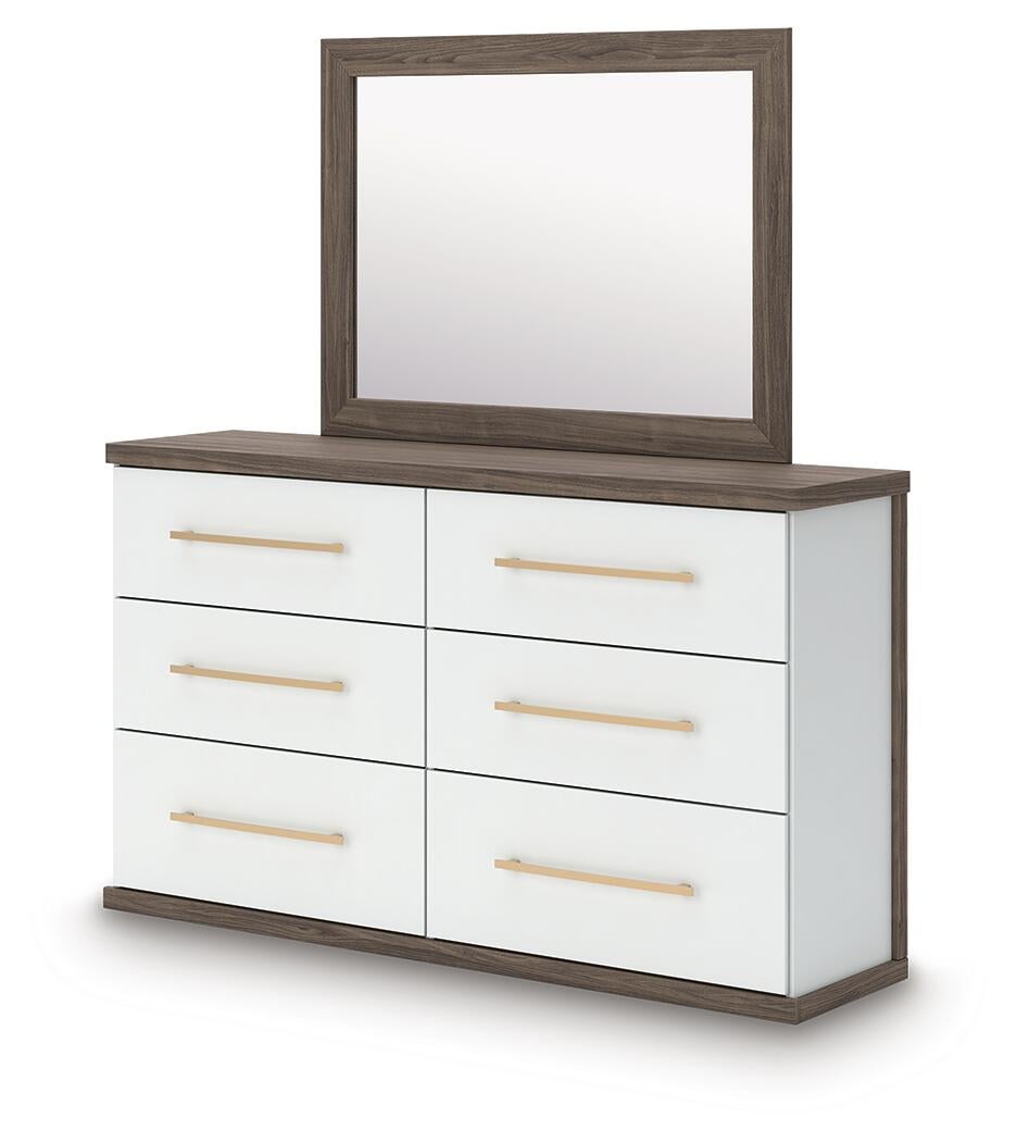 Mazilar Dresser and Mirror