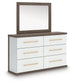 Mazilar Dresser and Mirror