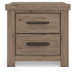 Garistyn Two Drawer Night Stand