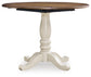 Mellintine Round DRM Drop Leaf Table