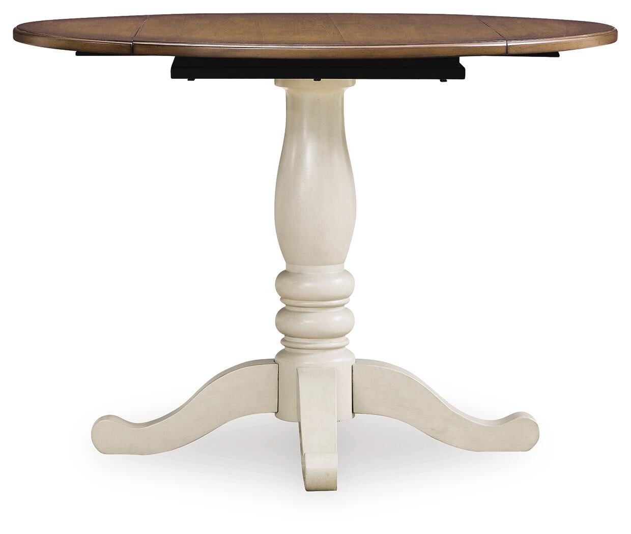 Mellintine Round DRM Drop Leaf Table