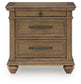 Waynely Three Drawer Night Stand