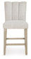 Karmenton Upholstered Barstool (2/CN)
