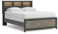 Jonnifer Queen Bookcase Panel Bed