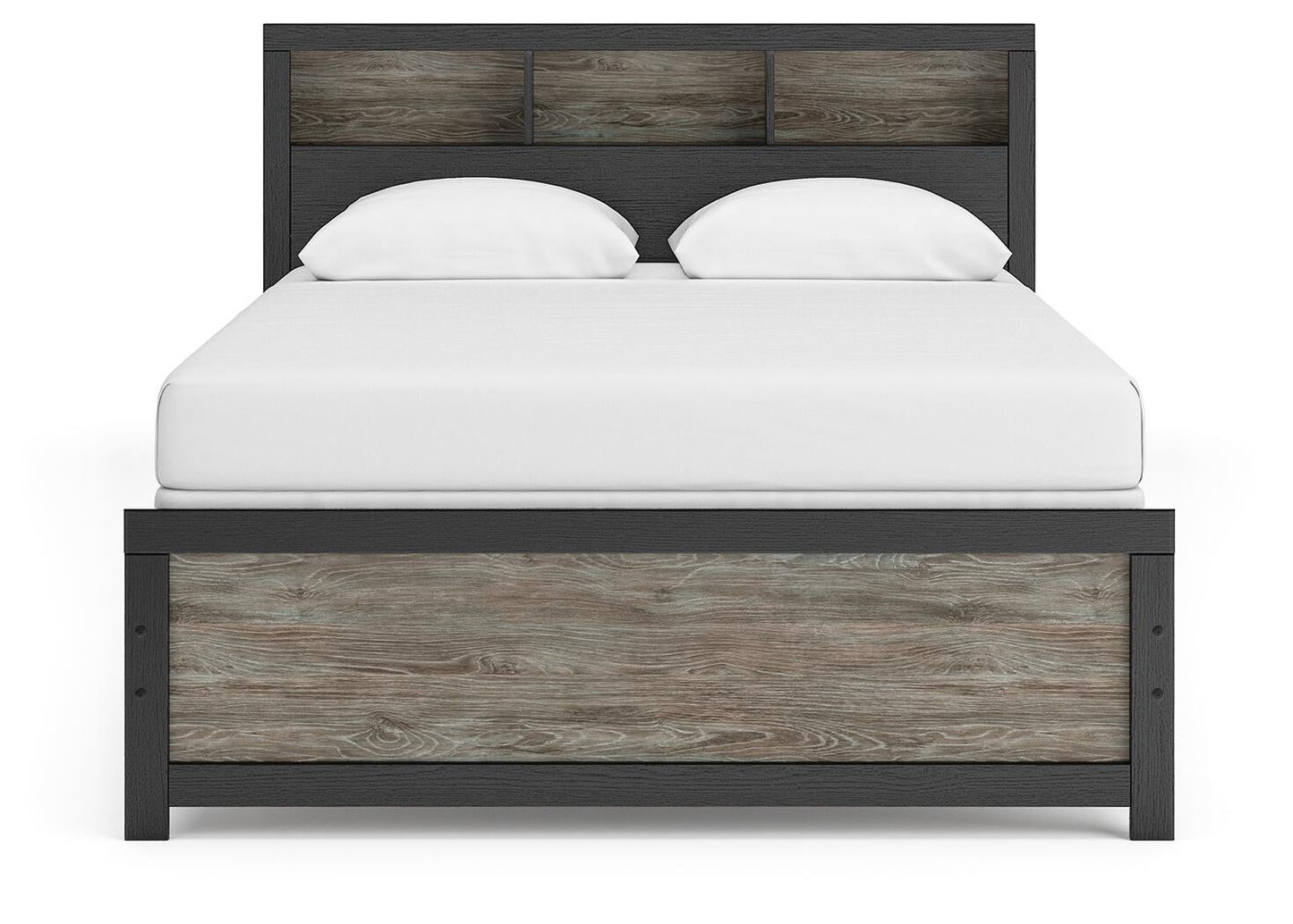 Jonnifer Queen Bookcase Panel Bed