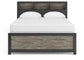 Jonnifer Queen Bookcase Panel Bed