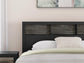 Jonnifer Queen Bookcase Panel Bed