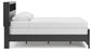 Jonnifer Queen Bookcase Panel Bed