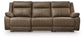 Max-Media 3-Piece Power Sectional Reclining Sofa