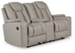 Next Move Glider REC Loveseat w/Console