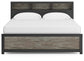 Jonnifer King Bookcase Panel Bed