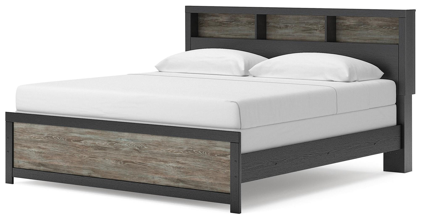 Jonnifer King Bookcase Panel Bed