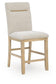Crendlin Upholstered Barstool (2/CN)