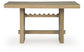 Crendlin RECT Dining Room Counter Table