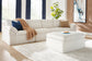 Canefield 4-Piece Sectional with Ottoman
